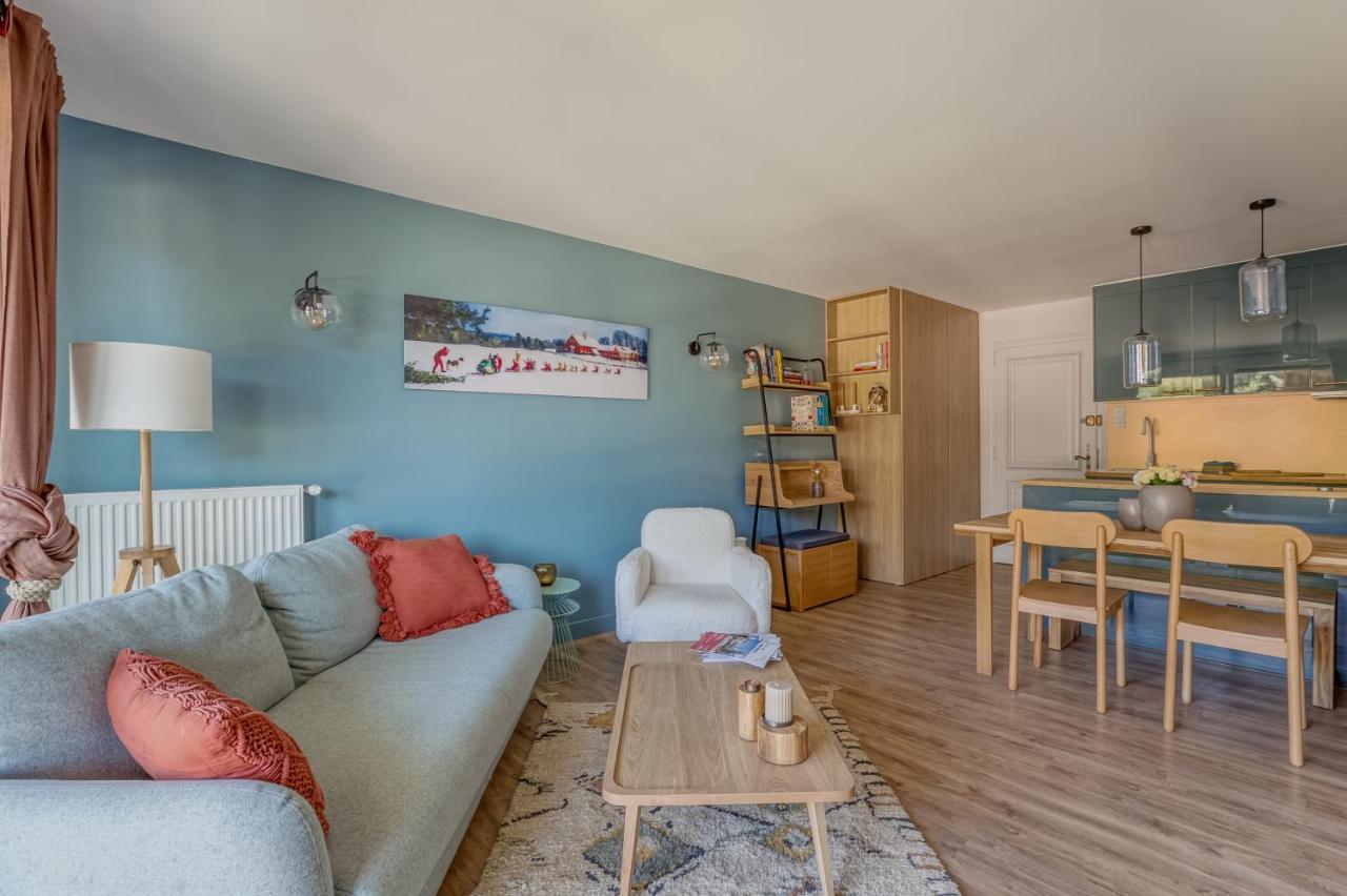 Rare ! Appartement Renove Dans Le Village Pieton De Megeve Luaran gambar