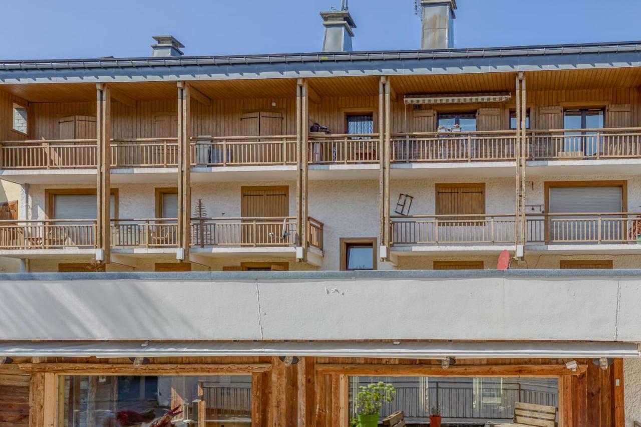 Rare ! Appartement Renove Dans Le Village Pieton De Megeve Luaran gambar